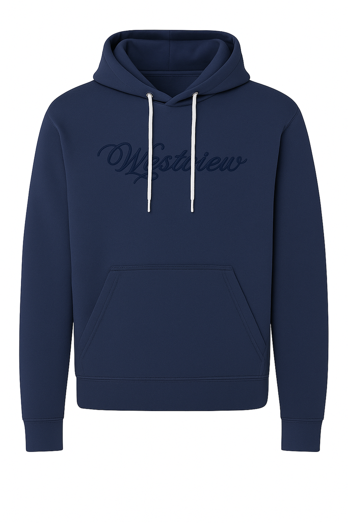 WV Hoodie Embroidered  (Blue, xs, Blue)